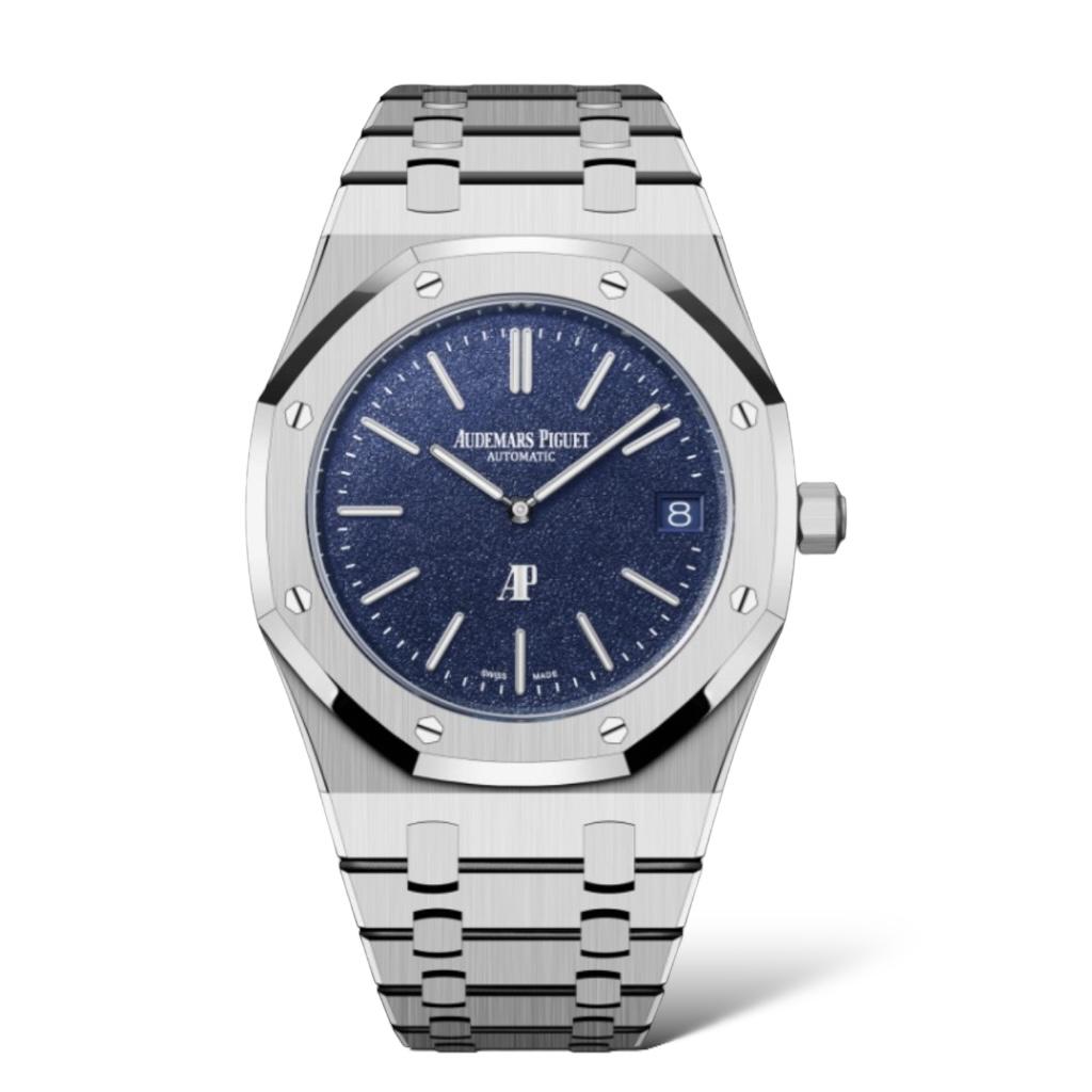 Audemars Piguet Royal Oak 39mm ”Jumbo” Extra Thin 16202BC.OO.1240BC.02 - Exotic Boutique Dubai
