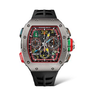 Richard Mille 45.5mm 65-01 Richard Mille RM-5-01 Automatic Winding Split-Seconds Chronograph Titanium Case - Exotic Boutique Dubai