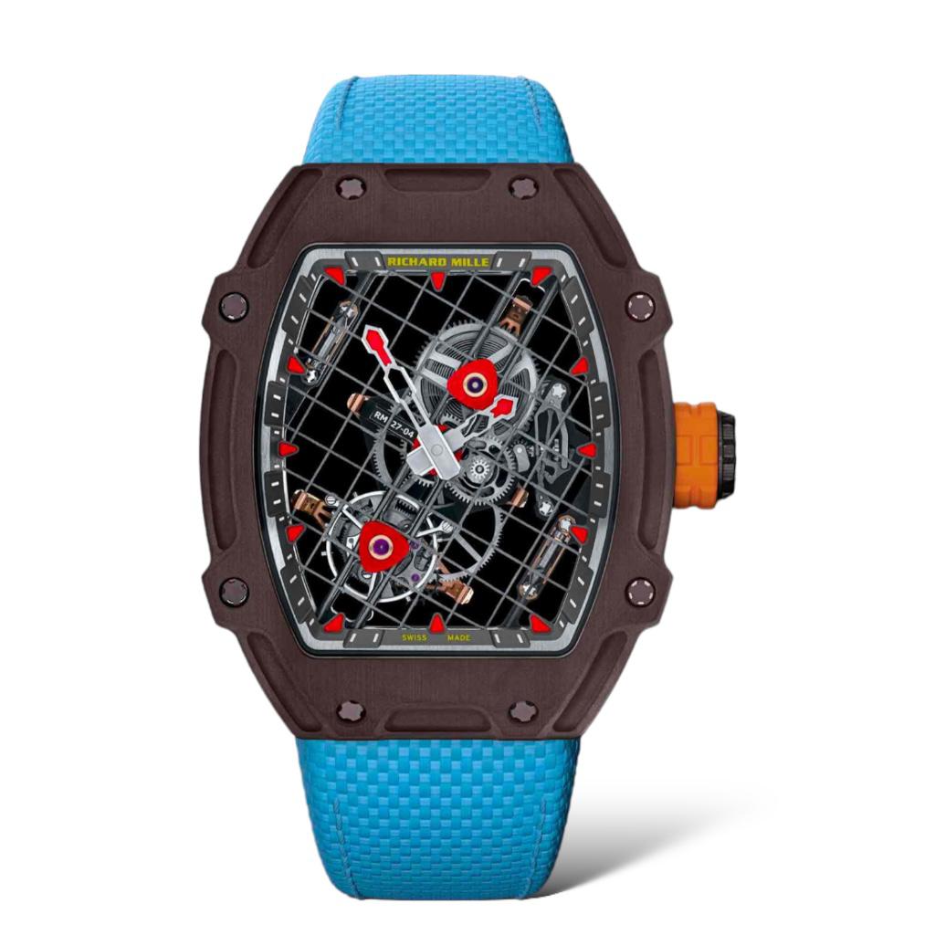 Richard Mille Manual Winding Tourbillon Rafael Nadal Richard Mille RM-7-04 - Exotic Boutique Dubai