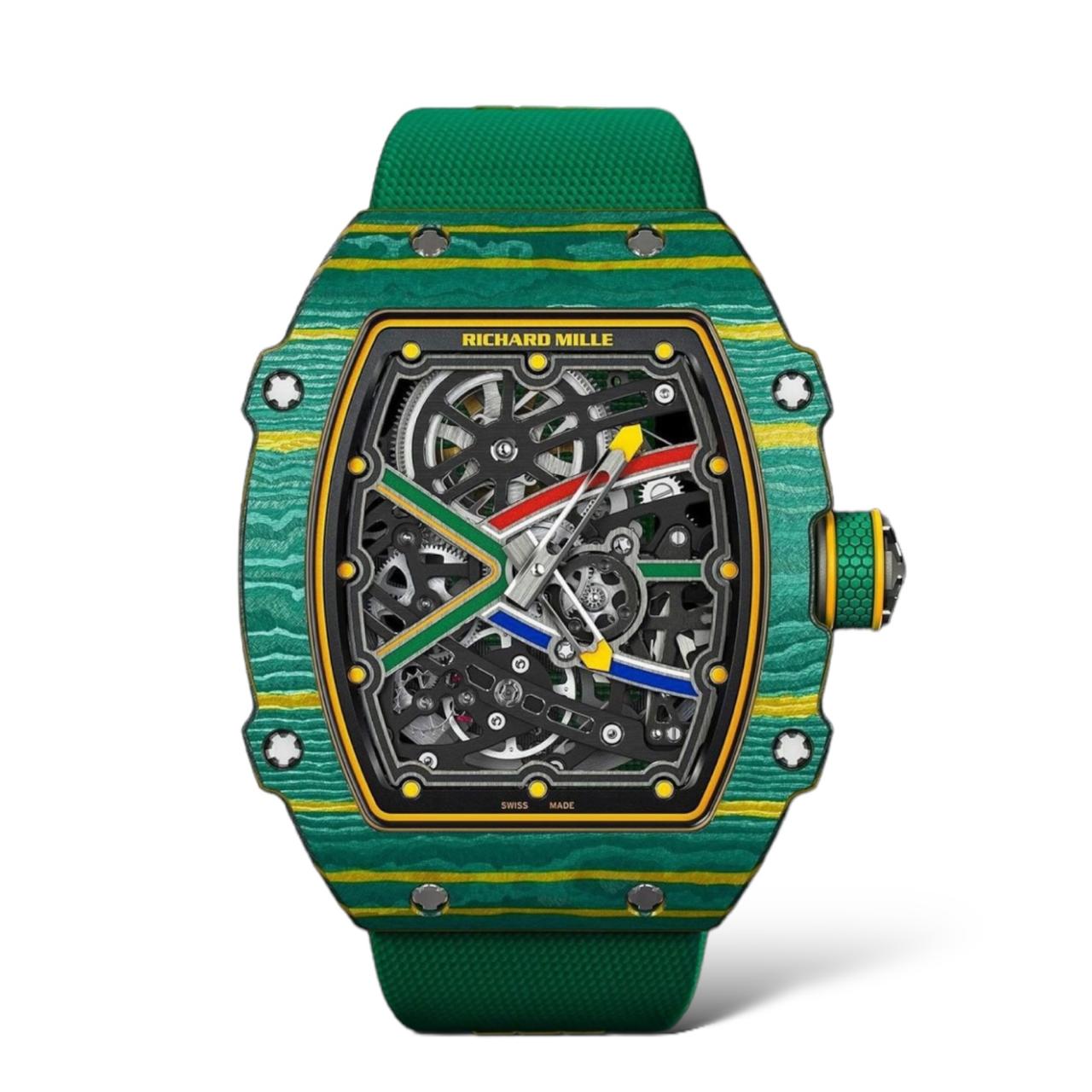 Richard Mille 38.7mm x 47.52mm RM-7-02 Wayde Van Niekerk - Exotic Boutique Dubai