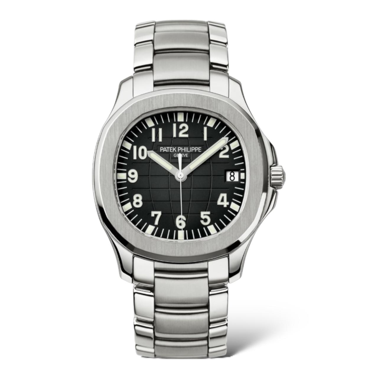 Patek Philippe Aquanaut 40.8mm 5167/1A Stainless Steel Black Embossed Dial - Exotic Boutique Dubai