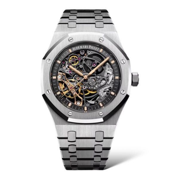 Audemars Piguet Royal Oak 41mm 15407ST.OO.1220ST.01 Double Balance Wheel Openworked Stainless Steel - Exotic Boutique Dubai
