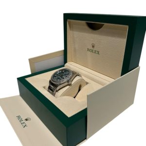 Rolex Sky-Dweller 42mm 336934 Oystersteel and White Gold With Mint Green Dial and Jubilee Bracelet - Exotic Boutique Dubai