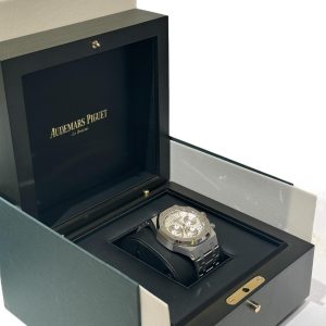 Audemars Piguet Royal Oak 41mm 26240St.OO.1320ST.03 50th Anniversary White - Exotic Boutique Dubai
