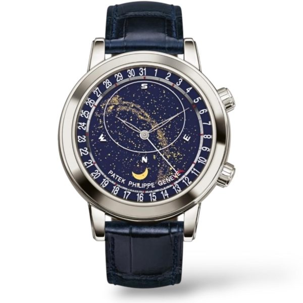 Patek Philippe Grand Complications 44mm 6102P Platinum Alligator Strap - Exotic Boutique Dubai