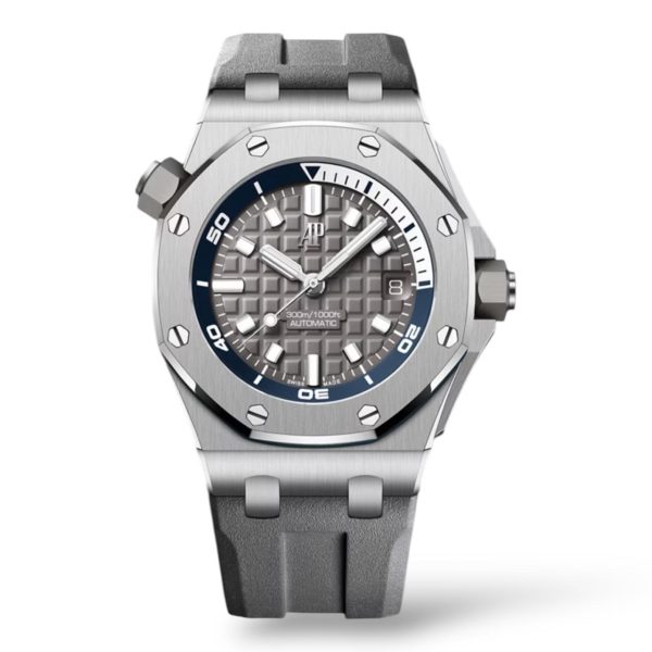 Audemars Piguet Royal Oak 42mm 15720ST.OO.A009CA.01 Diver Stainless Steel Grey - Exotic Boutique Dubai