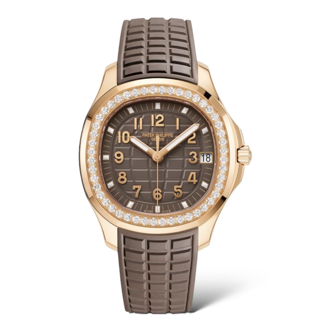 Patek Philippe Aquanaut Luce 5268/200R-010 38.8mm Taupe Brown - Exotic Boutique Dubai
