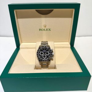 Rolex Cosmograph Daytona 40mm Oystersteel Black Dial 126500LN - Exotic Boutique Dubai