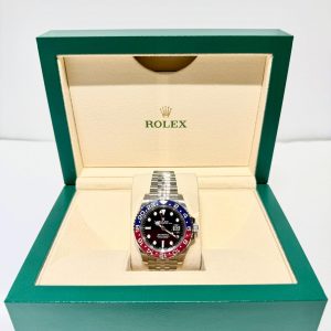 Rolex GMT-Master II Oyster, 40 mm, Oystersteel 126710BLRO - Exotic Boutique Dubai