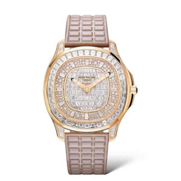 Patek Philippe Aquanaut 38.8mm 5062/450R-001 Rose Gold/Diamonds - Exotic Boutique Dubai
