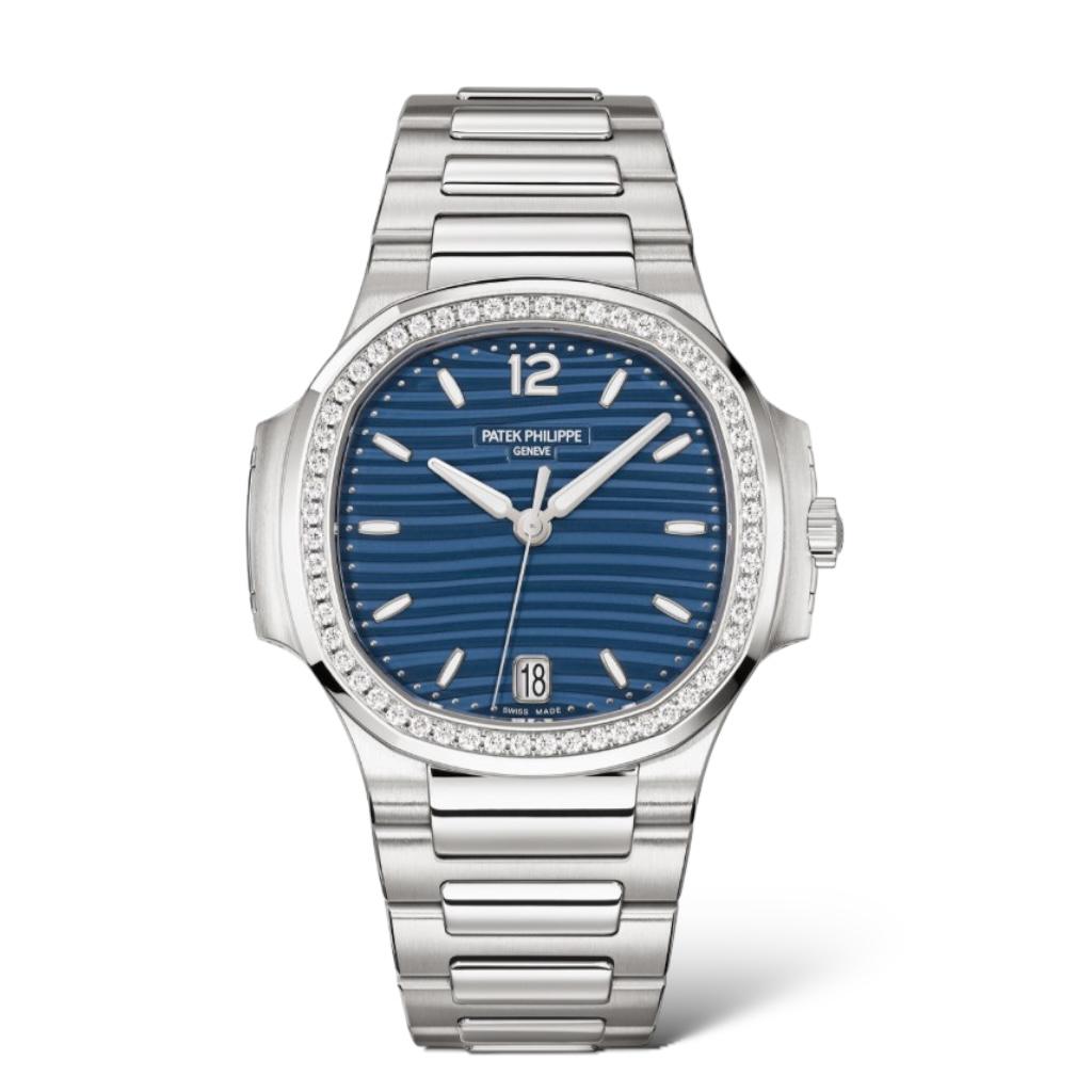 Patek Philippe Nautilus Self-Winding 35.2mm 7118/1200A Blue Opaline Dial - Exotic Boutique Dubai