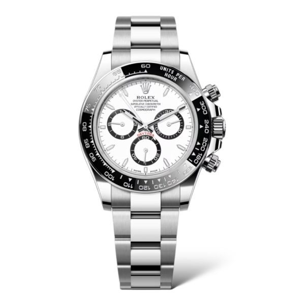 Rolex Cosmograph Daytona 40mm 126500LN Oystersteel White Dial Oyster Bracelet - Exotic Boutique Dubai