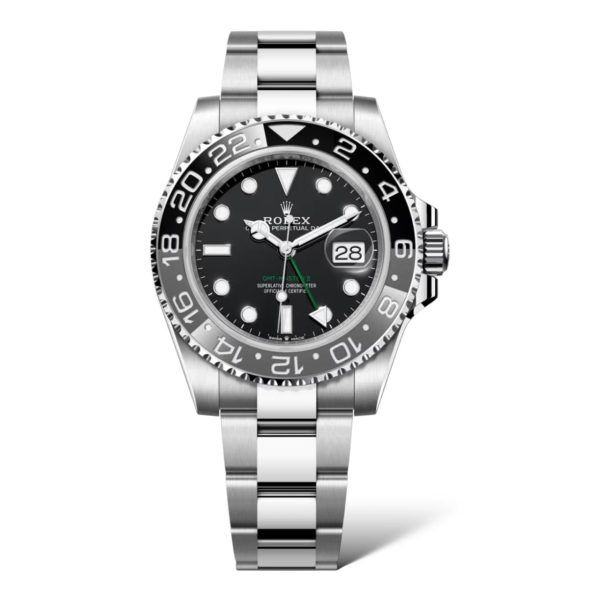 Rolex GMT Master II 40mm ”Bruce Wayne” 126710GRNR Oystersteel Black Dial Grey And Black Ceramic Bezel - Exotic Boutique Dubai
