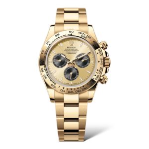 Rolex Daytona 40mm 126508 Cosmograph Yellow Gold Oyster Bracelet - Exotic Boutique Dubai