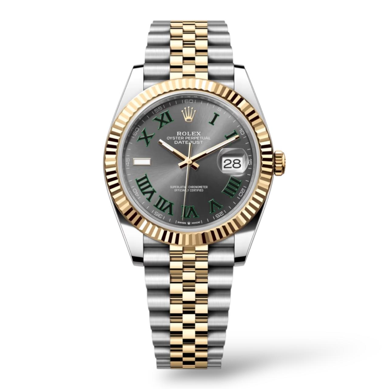 Rolex Datejust 41mm 126333 Oystersteel and Yellow Gold Jubilee Bracelet - Exotic Boutique Dubai