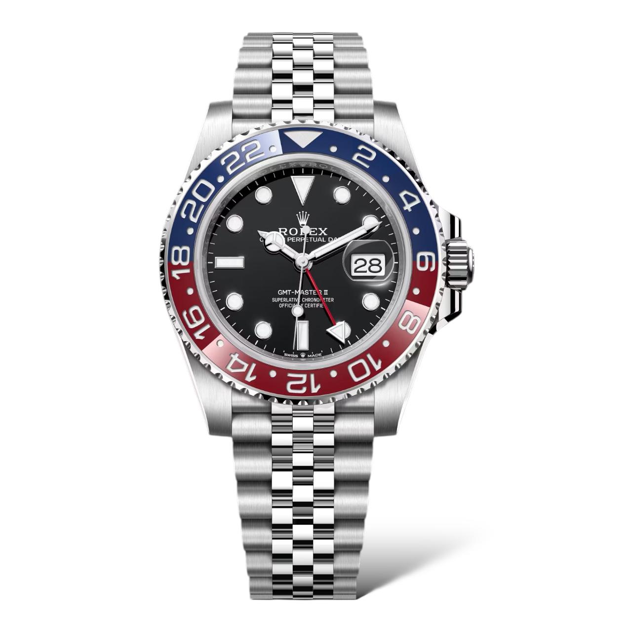 Rolex GMT-Master II Oyster, 40 mm, Oystersteel 126710BLRO - Exotic Boutique Dubai