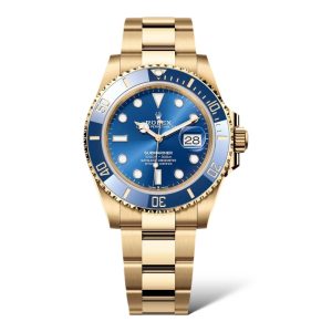 Rolex Submariner Date 41mm Yellow Gold Blue Dial 126618LB - Exotic Boutique Dubai