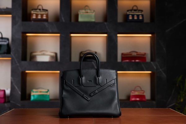 Hermès Birkin 25 Black Shadow Swift Leather with Gold Hardware - 2025 New Full Set - Exotic Boutique Dubai