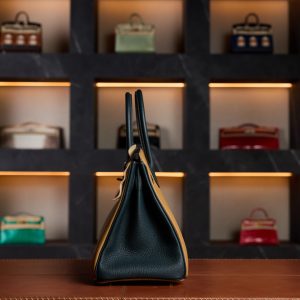 Hermès Birkin 20 Faubourg Brown Day Palladium Hardware 2021 Full Set - Exotic Boutique Dubai