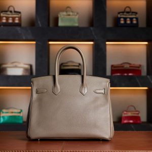 Hermès Birkin 30 Gris Epsom Leather 2017 Gold Hardware - Exotic Boutique Dubai